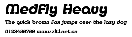 Medfly Heavy.ttf字體轉換器圖片