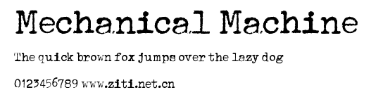 Mechanical Machine.ttf