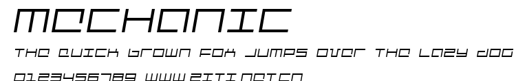 Mechanic.ttf
