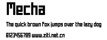 Mecha.ttf