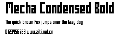 Mecha Condensed Bold.ttf