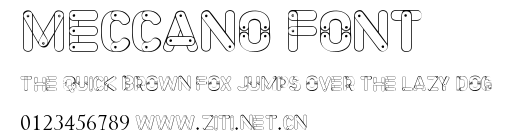 Meccano Font.ttf