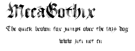 MecaGothix.ttf