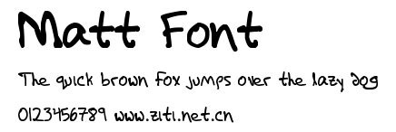 Matt Font.ttf字體轉換器圖片