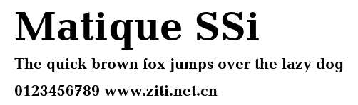 Matique SSi.ttf字體轉換器圖片