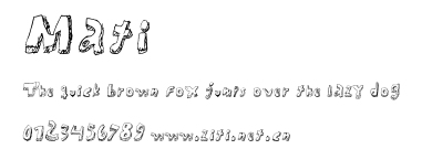 Mati.ttf字體轉換器圖片