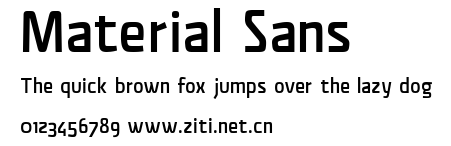 Material Sans.ttf字體轉換器圖片