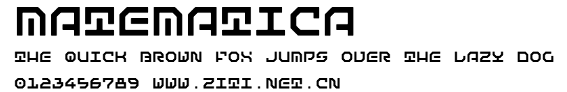 Matematica.otf字體轉換器圖片