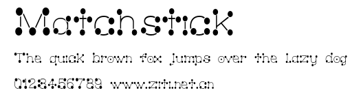 Matchstick.otf字體轉換器圖片