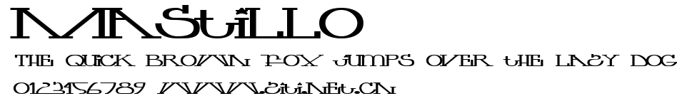 Mastillo.ttf字體轉換器圖片