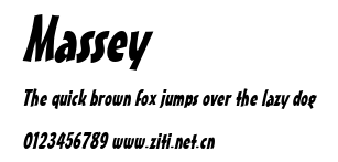Massey.ttf字體轉換器圖片