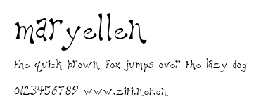 Maryellen.ttf字體轉換器圖片
