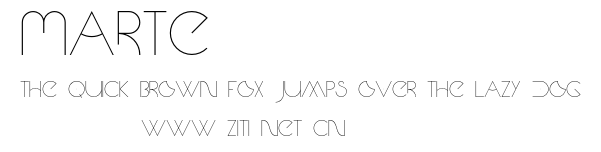 Marte.otf字體轉換器圖片