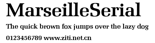 MarseilleSerial.ttf字體轉換器圖片