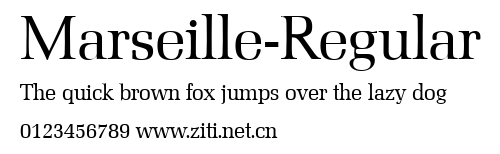 Marseille-Regular.ttf字體轉換器圖片