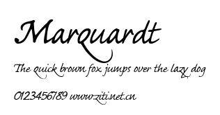 Marquardt.ttf字體轉換器圖片