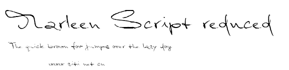 Marleen Script reduced.ttf字體轉換器圖片
