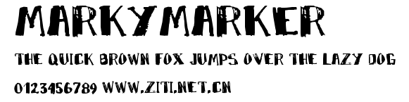 MarkyMarker.ttf字體轉換器圖片