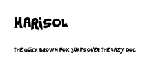 Marisol.ttf字體轉換器圖片