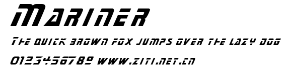 Mariner.ttf字體轉換器圖片