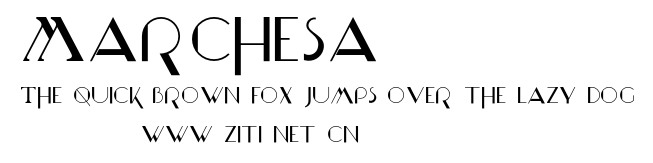 Marchesa.otf字體轉換器圖片