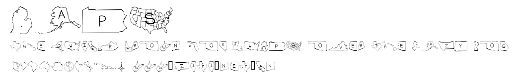 Maps.ttf字體轉換器圖片