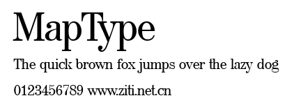 MapType.ttf字體轉換器圖片