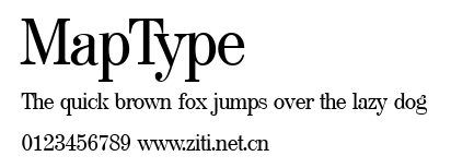 MapType.ttf字體轉換器圖片