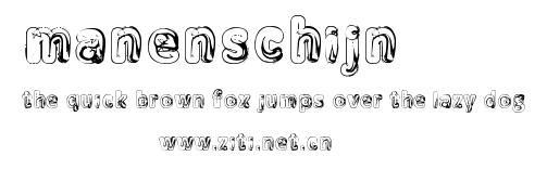 Manenschijn.ttf字體轉換器圖片