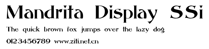 Mandrita Display SSi.ttf