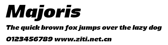 Majoris.ttf字體轉換器圖片