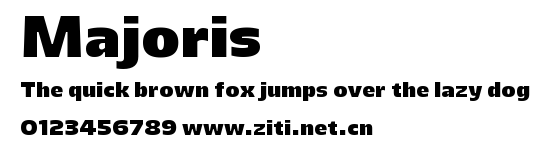Majoris.ttf字體轉換器圖片