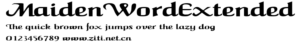 MaidenWordExtended.ttf