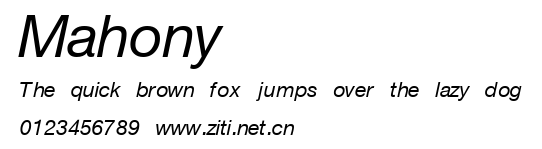 Mahony.ttf字體轉換器圖片