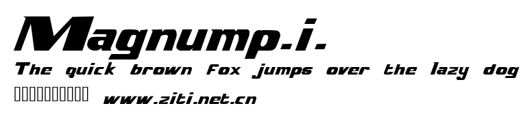 Magnump.i..ttf字體轉換器圖片