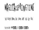 MagicalSpringtime.ttf字體轉換器圖片