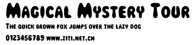Magical Mystery Tour.otf字體轉換器圖片