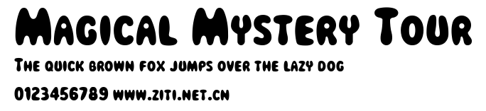 Magical Mystery Tour.ttf字體轉換器圖片