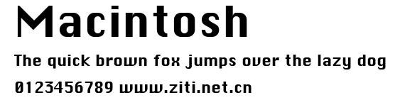 Macintosh.ttf字體轉換器圖片