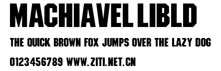 MachiavelliBld.ttf字體轉換器圖片