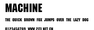 Machine.ttf