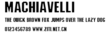 Machiavelli.ttf字體轉換器圖片