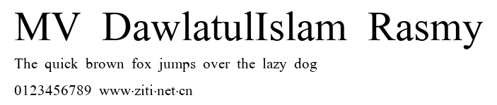 MV DawlatulIslam Rasmy.ttf