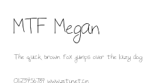 MTF Megan.ttf字體轉換器圖片