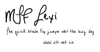MTF Lexi.ttf字體轉換器圖片