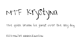 MTF Krystyna.ttf字體轉換器圖片