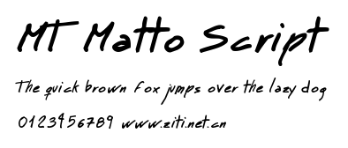 MT Matto Script.ttf字體轉換器圖片