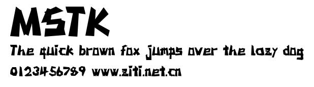 MSTK.ttf字體轉換器圖片