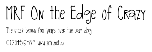 MRF On the Edge of Crazy.ttf