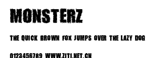 MONSTERZ.otf字體轉換器圖片